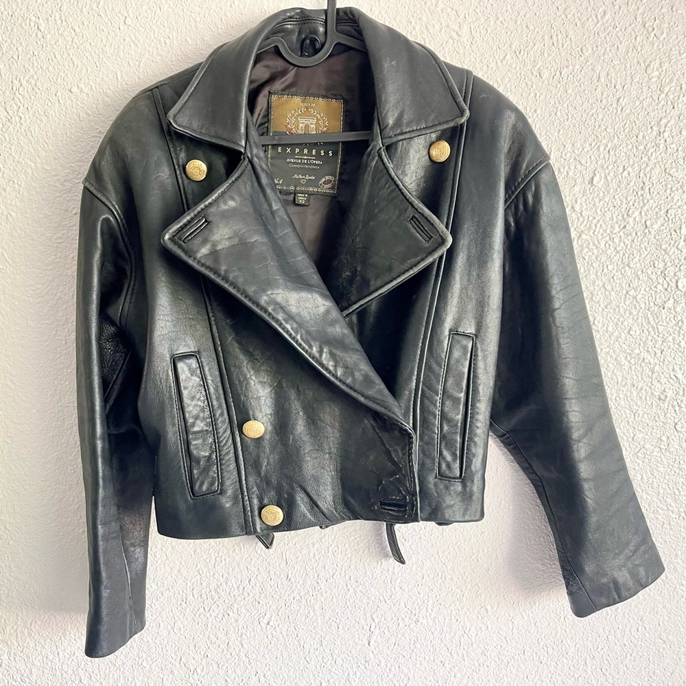 Vintage Express Leather Jacket
